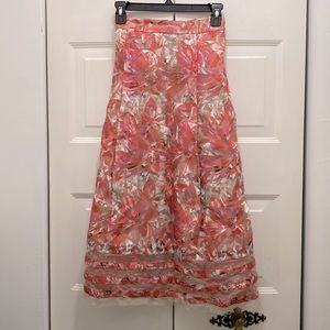 Midi skirt from Anthropologie
